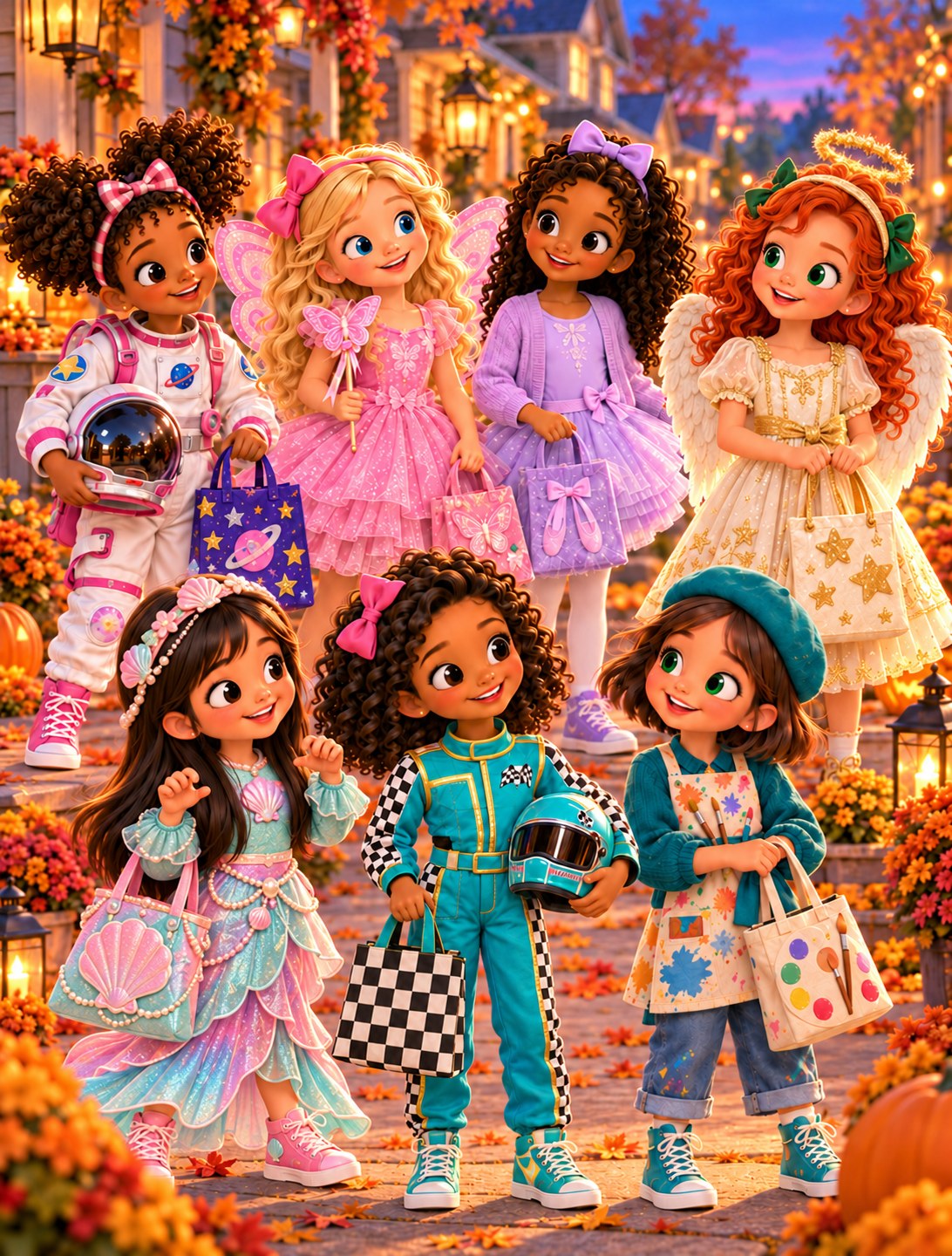 The Sweetbay Springs girls are ready for Halloween